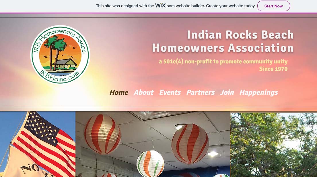 IRB HOA Web page